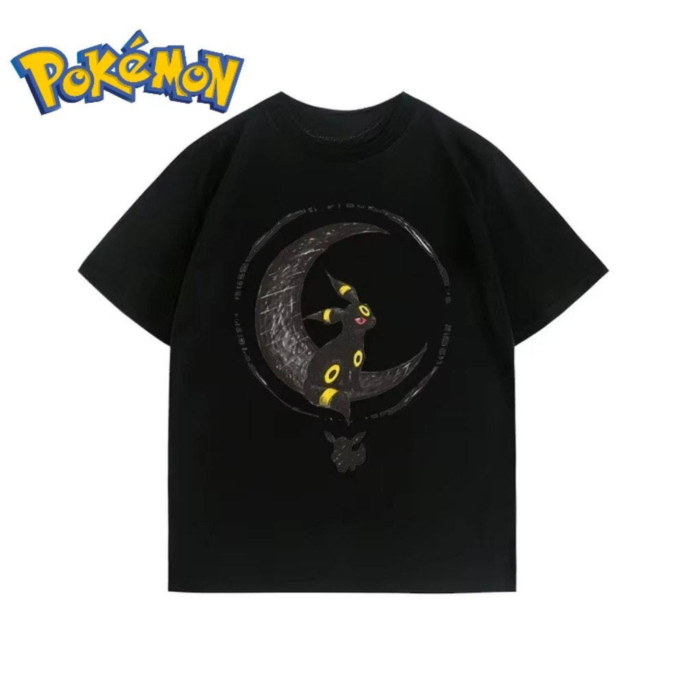 Anime Merchandise Shop - Summer New Pokémon Cartoon Umbreon Printed