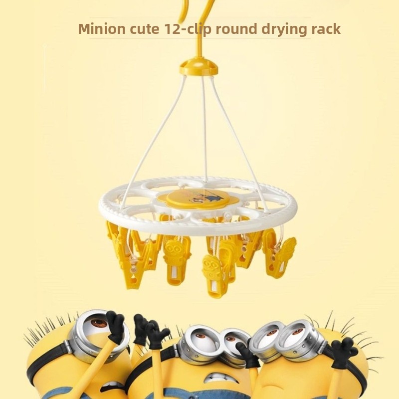 Anime Merchandise Wholesale - Minions cartoon cute round clothes hanger