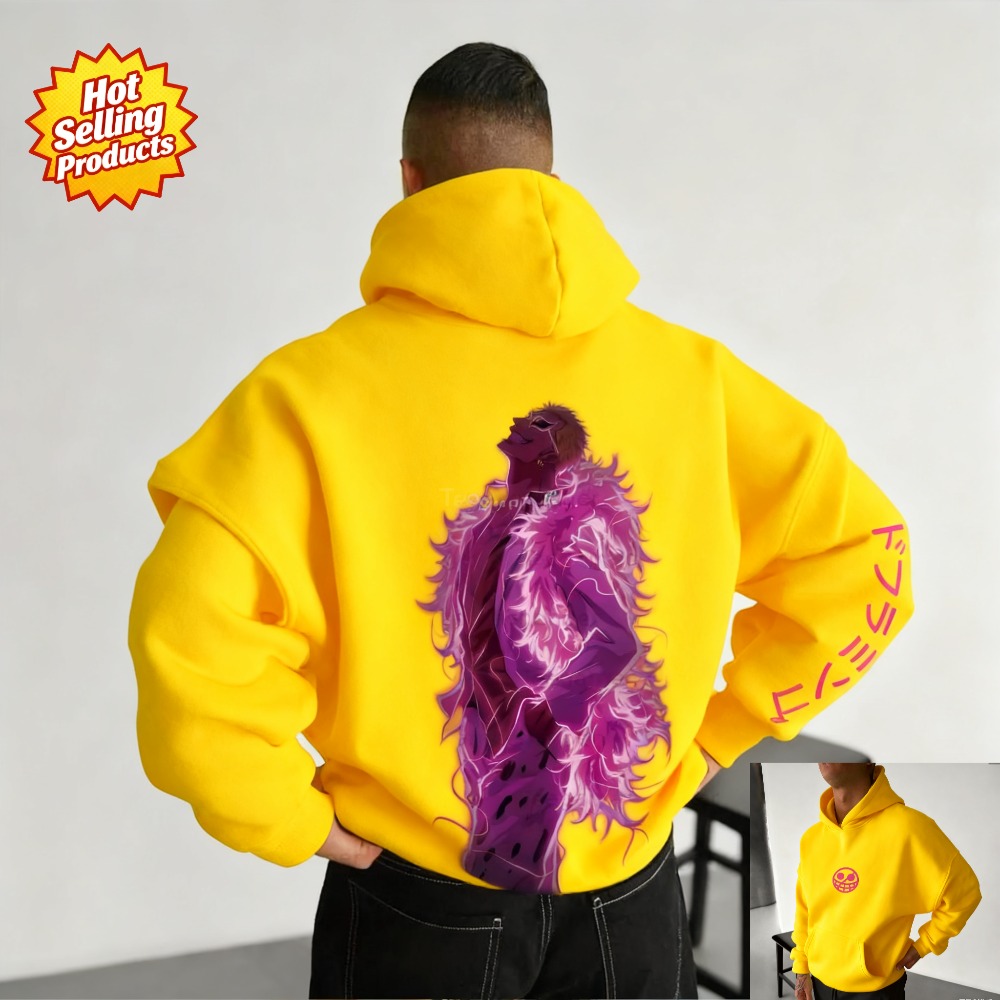 One Piece Hoodie Donquixote Do - Anime Merchandise Shop recension och pris