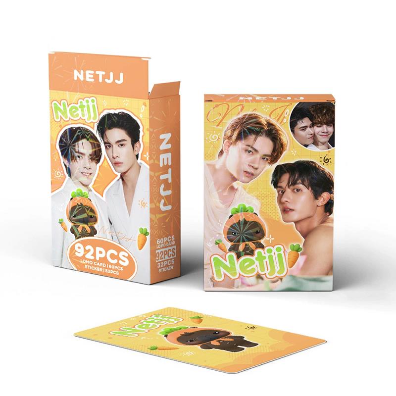 92Pcs/Set NetJJ Thai BL Actor  - Sticker Sheet Set recension och pris