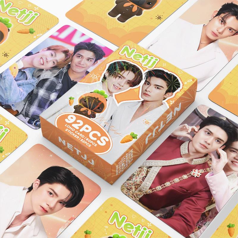 92Pcs/Set NetJJ Thai BL Actor  - Sticker Sheet Set recension och pris