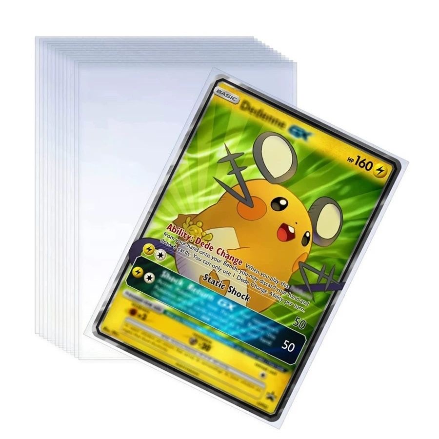 100Pcs Games Card Sleeves Tran - Collector Card Sleeve recension och pris
