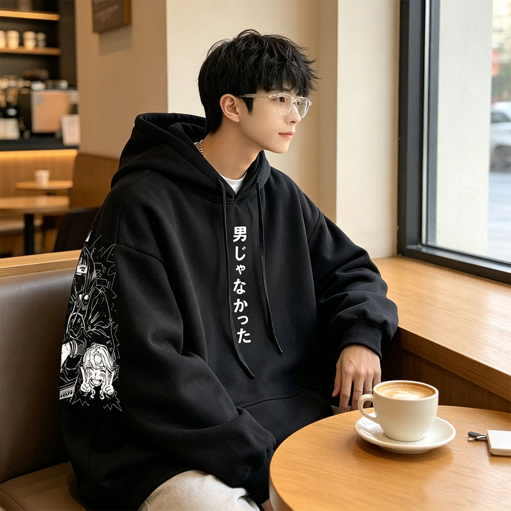 Anime The Guy She Was Interest - Anime Merch Hoodie recension och pris