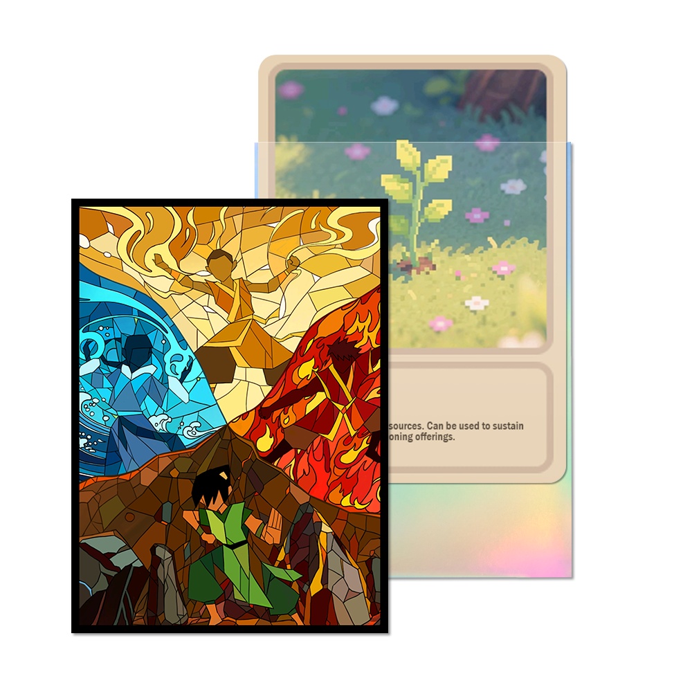 60PCS 66X91mm Holographic Stan - Collector Card Sleeve recension och pris