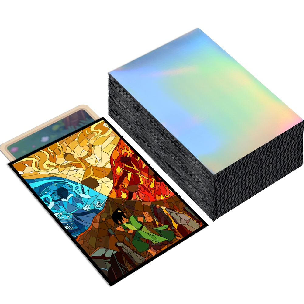 60PCS 66X91mm Holographic Stan - Collector Card Sleeve recension och pris