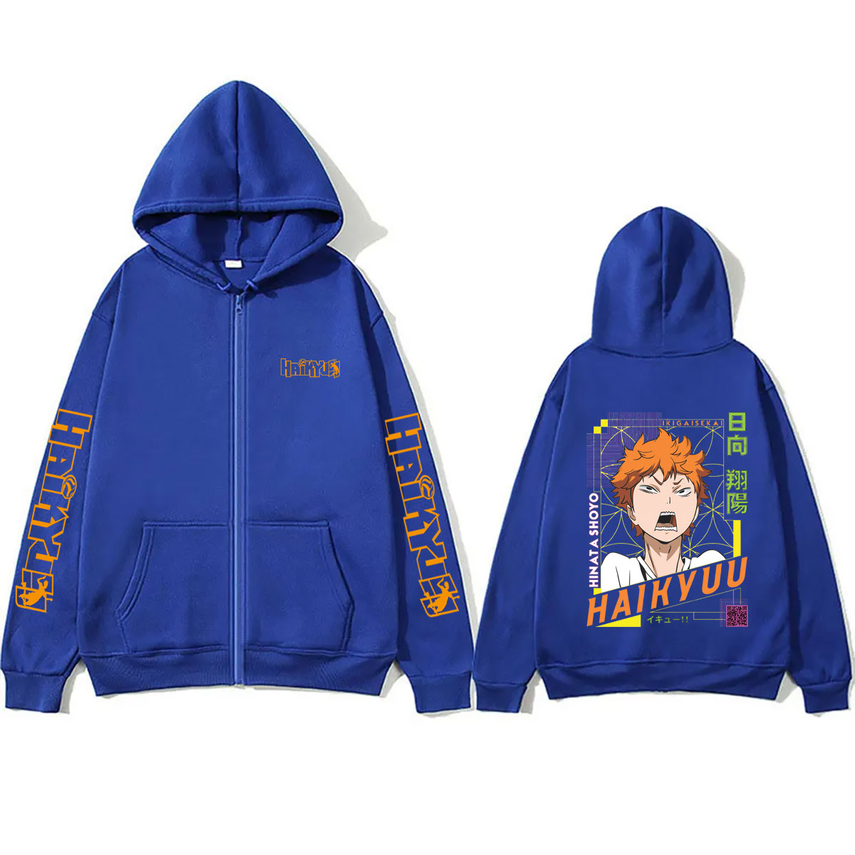 Anime Haikyuu Shoyo Hinata Mer - Anime Merch Hoodie recension och pris
