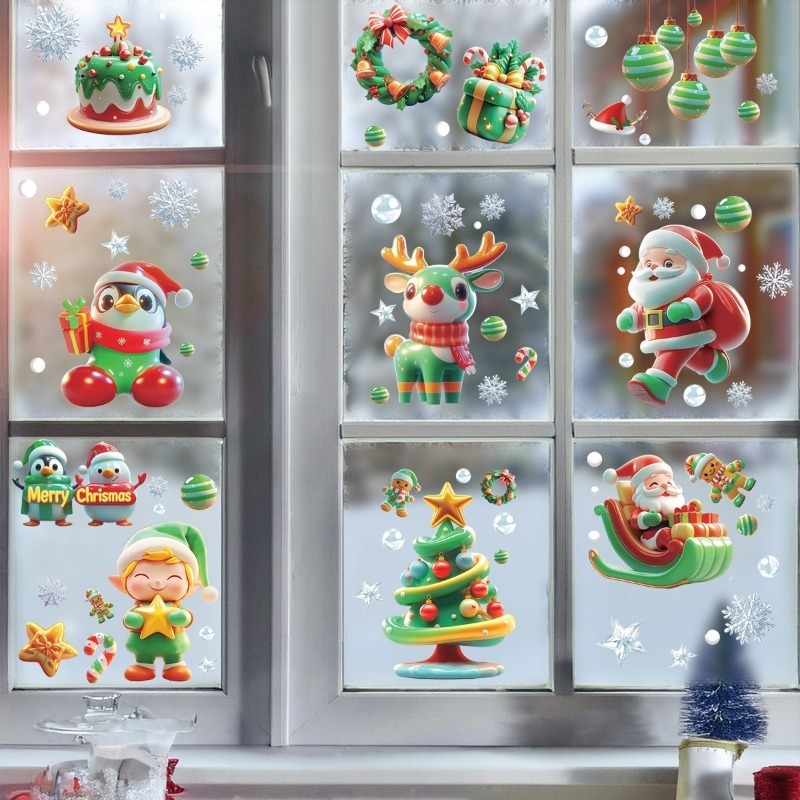 9 Sheets/set of Christmas Tree - Sticker Sheet Set recension och pris