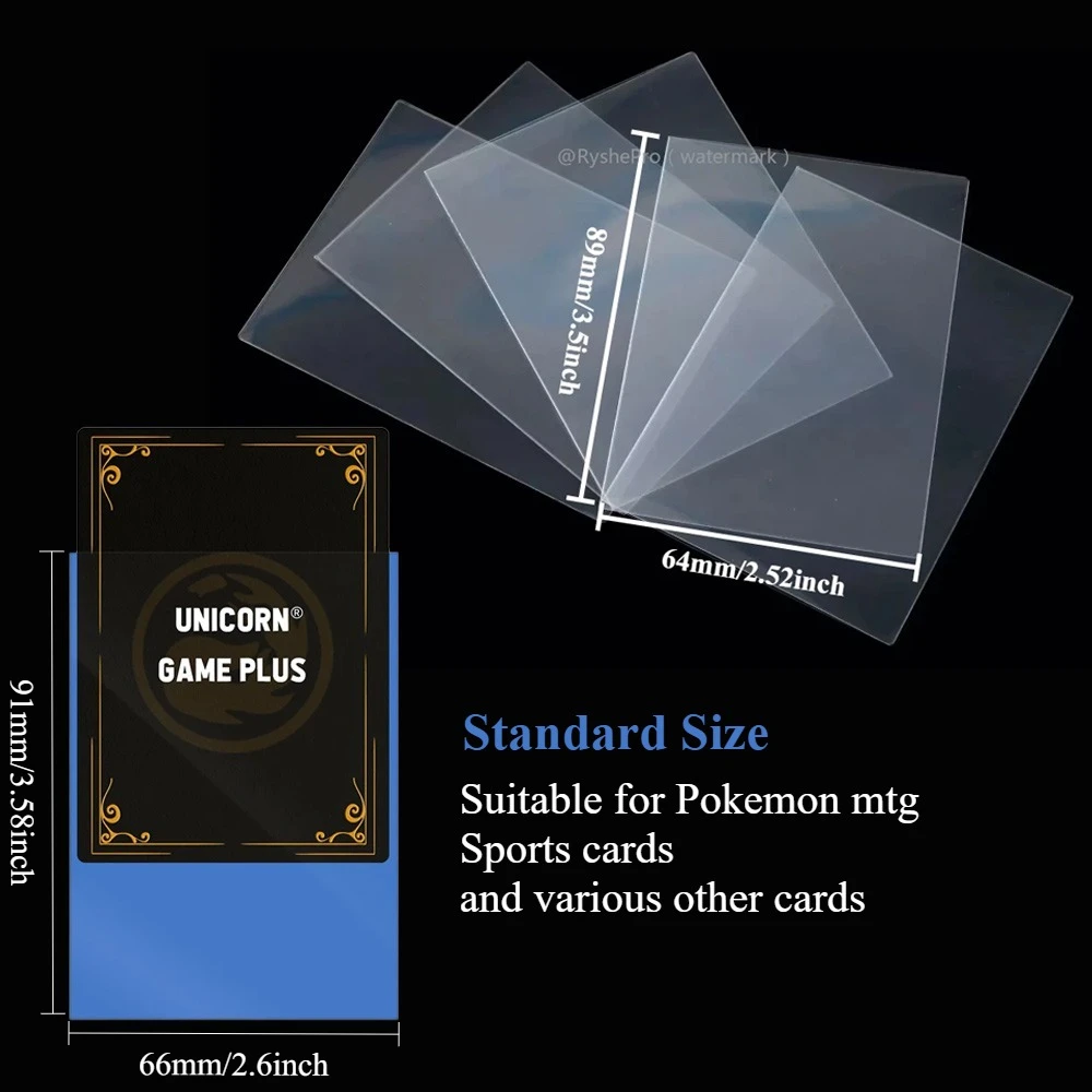200PCS Card Sleeves Trading Ca - Collector Card Sleeve recension och pris