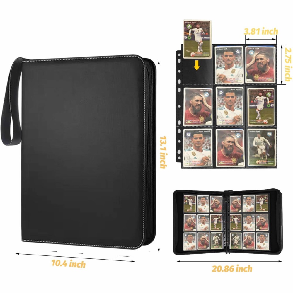 Card Binder 9 Pocket Double Si - Collector Card Sleeve recension och pris
