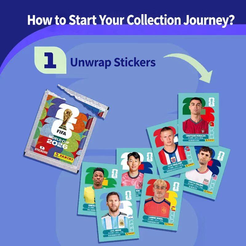In Stock Panini 2026 FIFA Worl - Sticker Sheet Set recension och pris