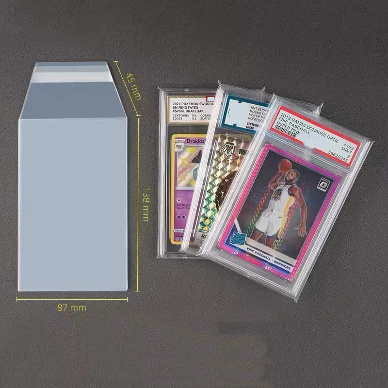 100pcs Sleeves For Graded Slab - Collector Card Sleeve recension och pris