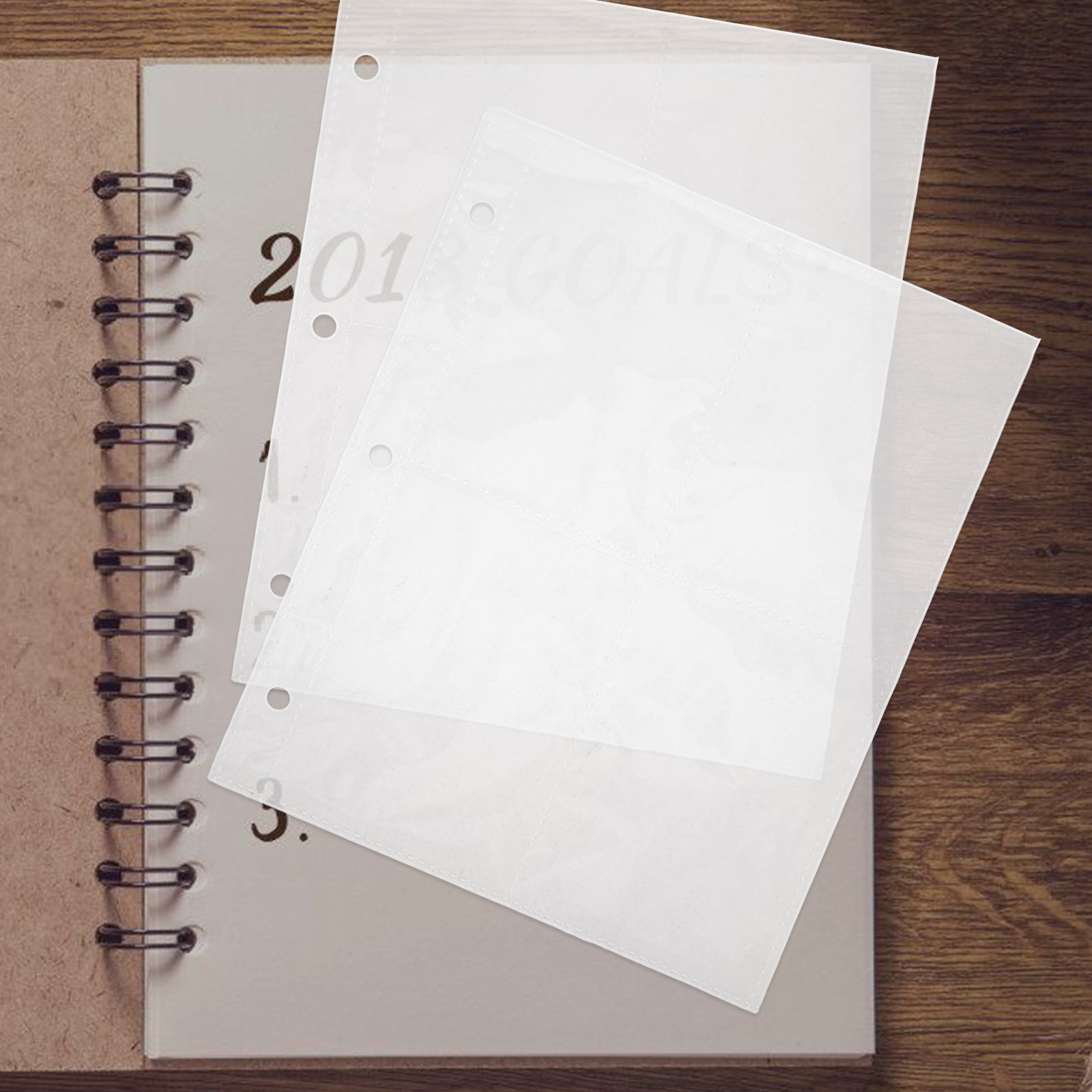 10Pcs Card Binder Refill Pages - Collector Card Sleeve recension och pris