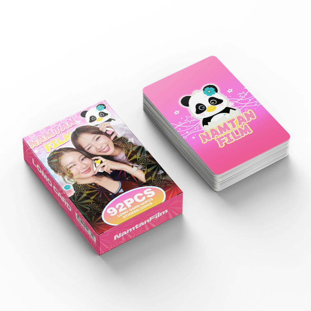 92Pcs NamtanFilm Lomo Card Pac - Sticker Sheet Set recension och pris
