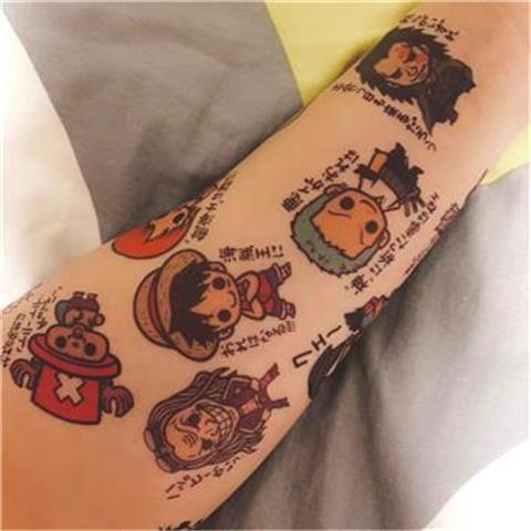 New Temporary Tattoo Stickers  - Sticker Sheet Set recension och pris