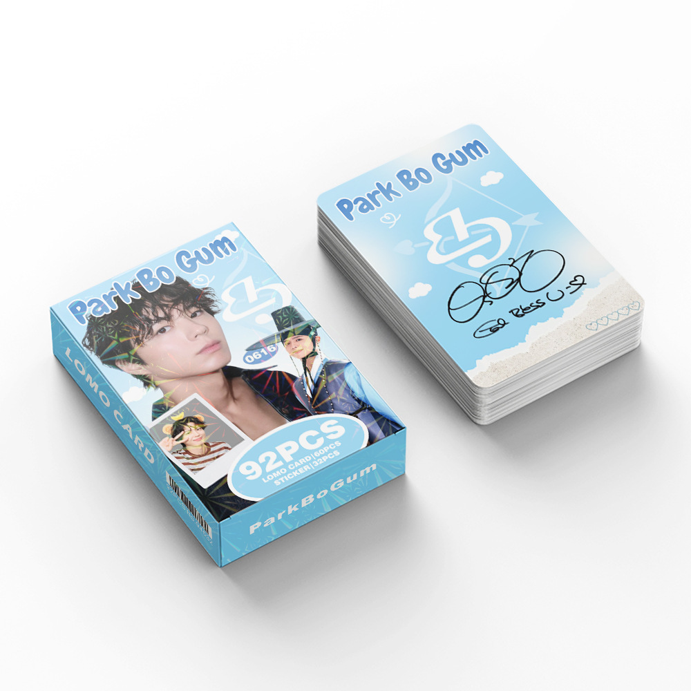 92Pcs/Set Park Bo Gum Merch Pa - Sticker Sheet Set recension och pris