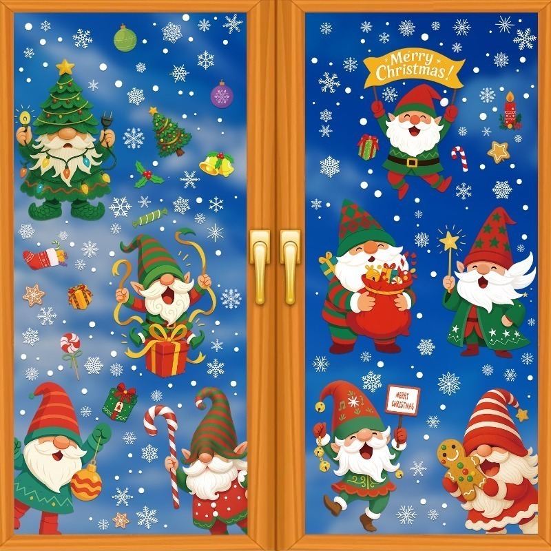 9 sheets/set of Santa Claus el - Sticker Sheet Set recension och pris