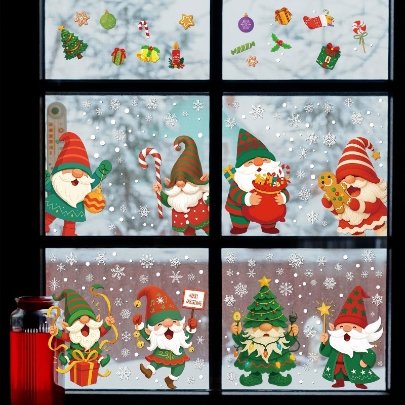 9 sheets/set of Santa Claus el - Sticker Sheet Set recension och pris